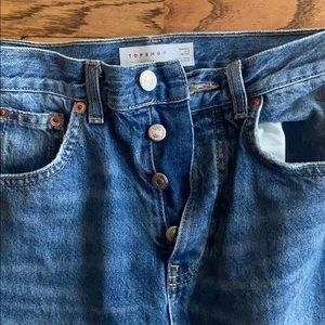 Top shop Editor jeans - worn once. W25/L30